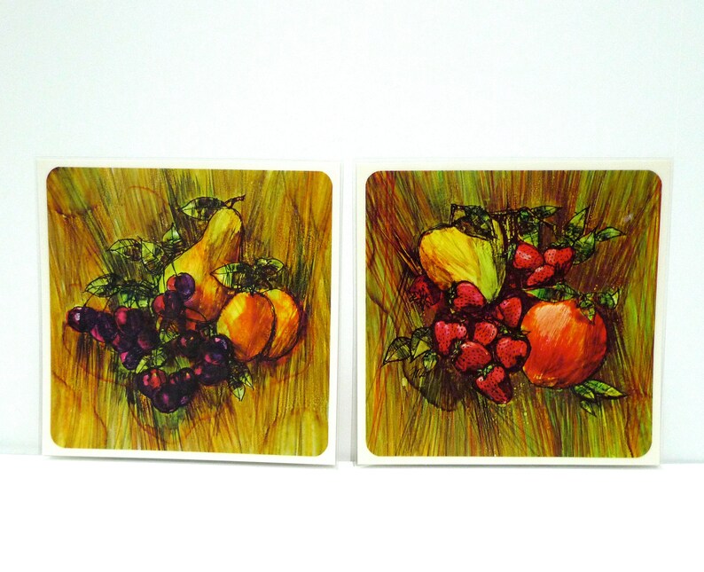 Fruit Placemats Good Day / Good Morning / Good Afternoon Etsy