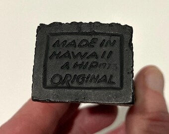 Lava Rock Tiki by HIP / Hawaiian Island Products 1973 Vintage