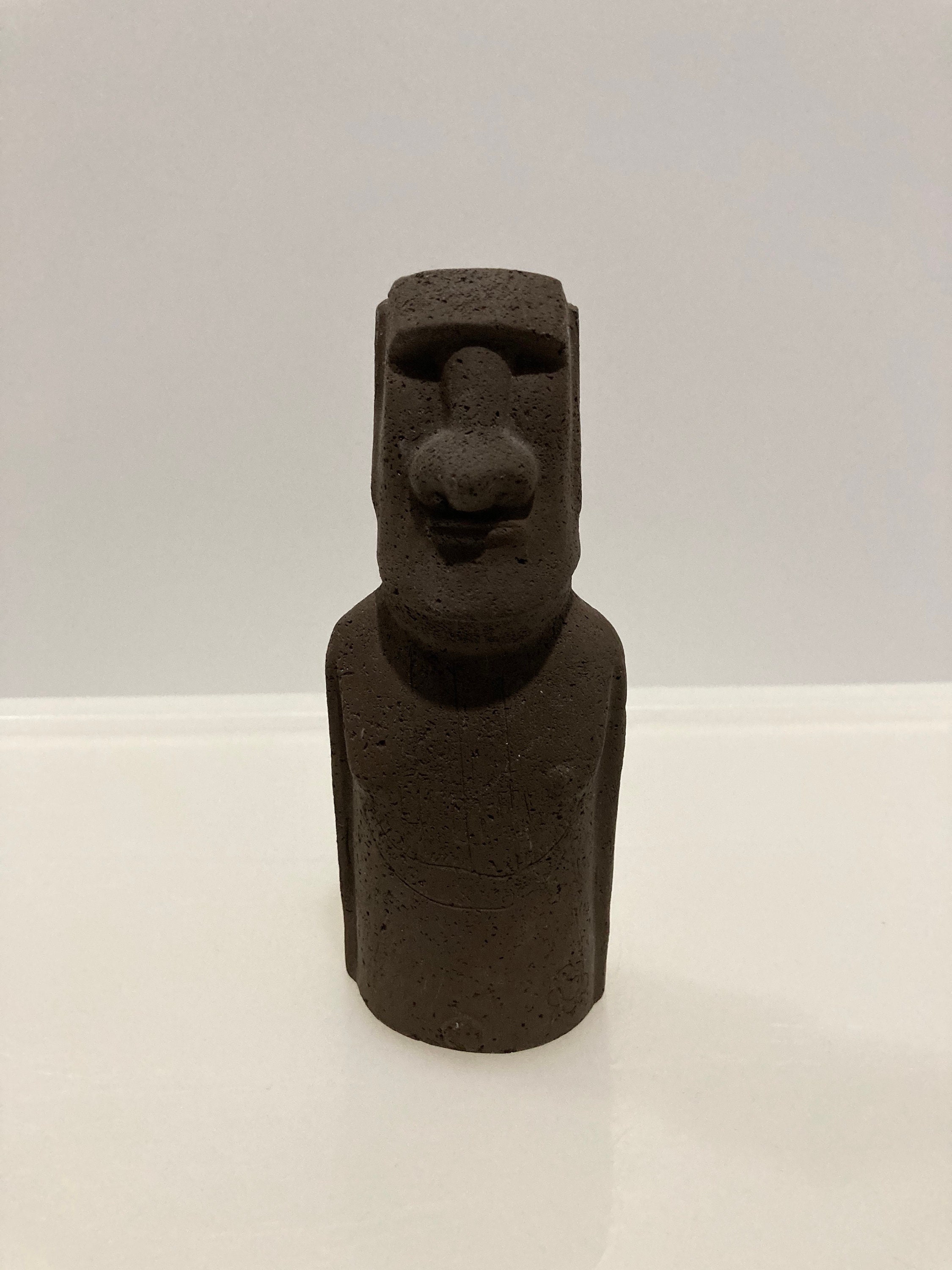 KREA - Front Facing Easter Island Head Emoji