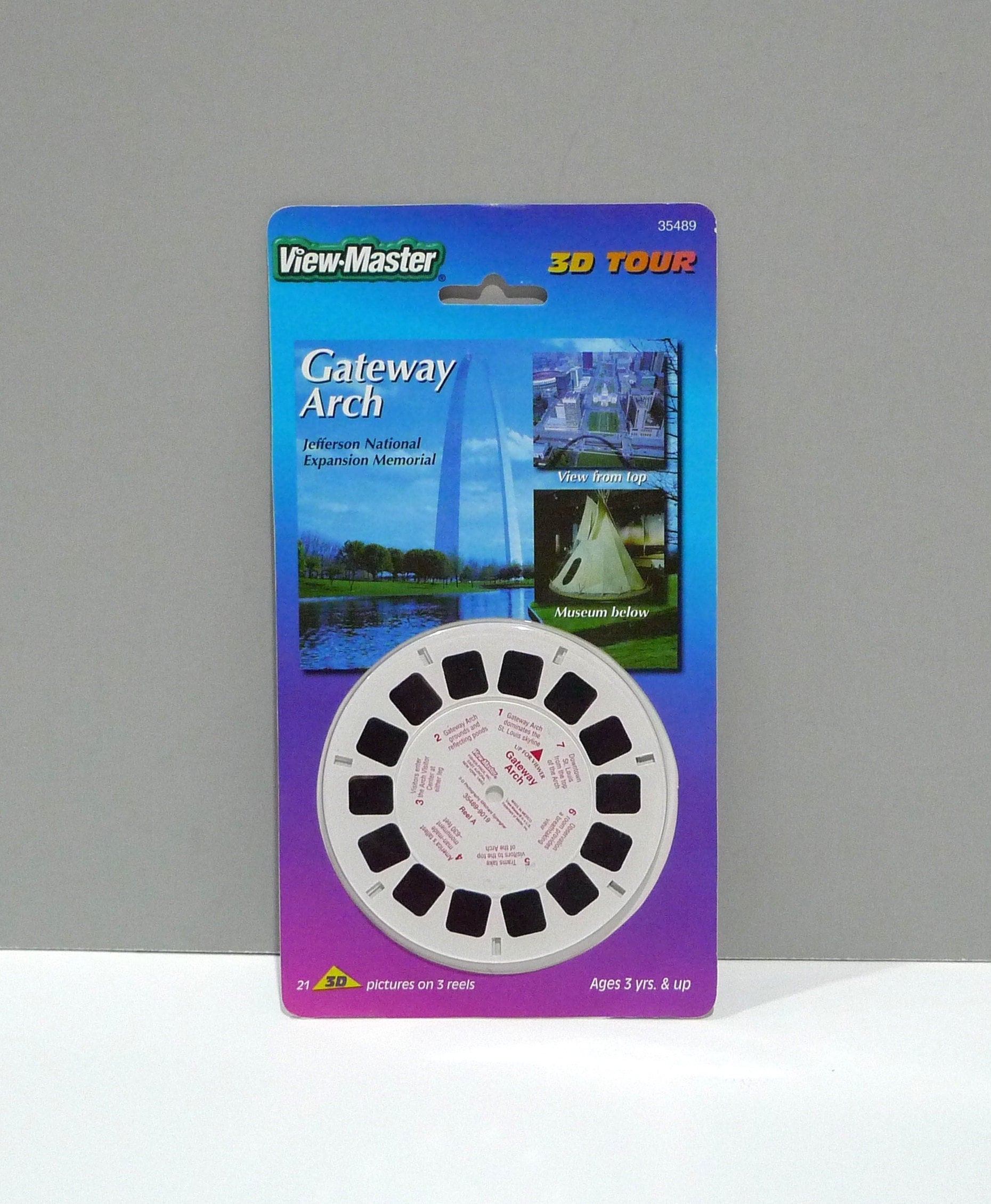 Gateway Arch Viewmaster Reel Set 2001 Vintage St Louis Arch 3D Tours View  Master Slides Old Courthouse / History Museum / Courtroom -  Canada