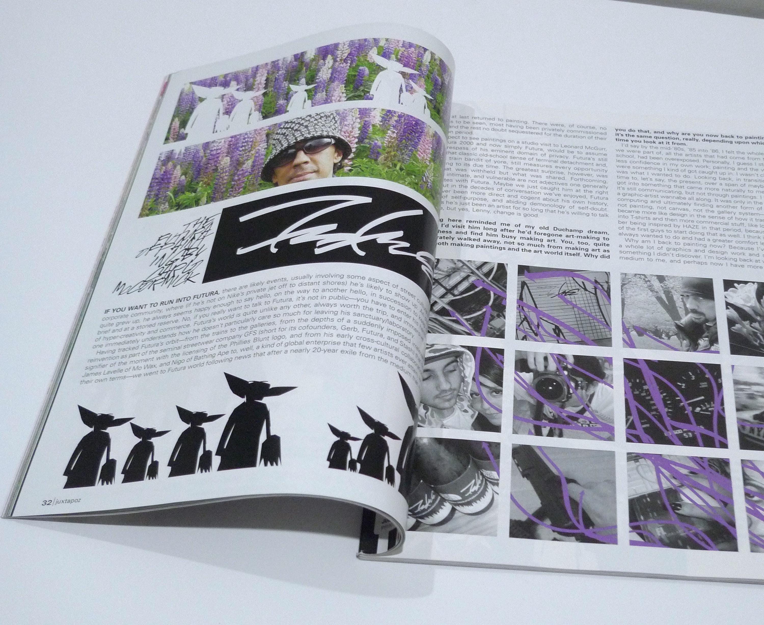 Juxtapoz Magazine - Futura - July August 2005 - Shag, Miles