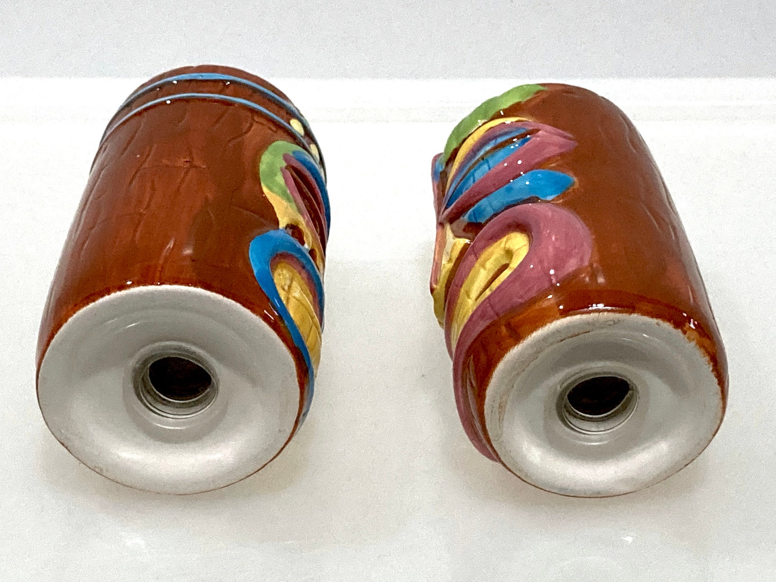 Tiki God Salt & Pepper Shaker Set Hawaiian Polynesian Etsy