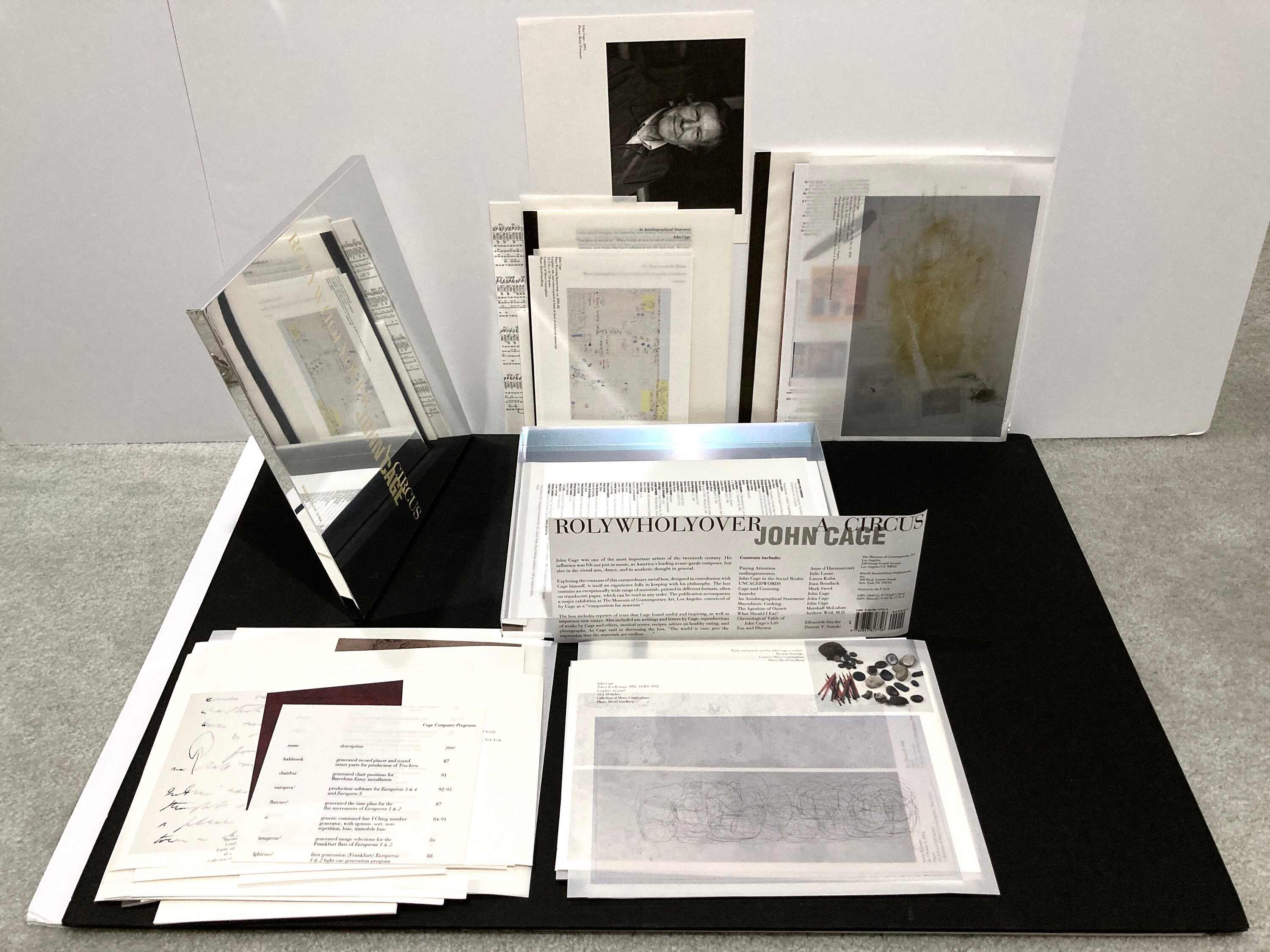 John Cage Rolywholyover a circus ジョン・ケージ J Cage Rolywholyover A Circus: Rizzoli: 9780847817726