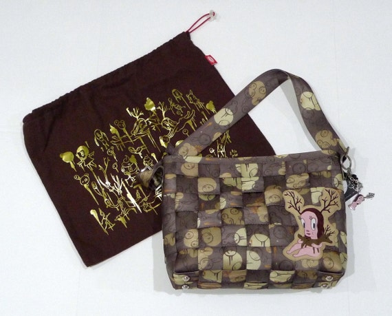 Gary Baseman X Harveys Seatbelt Crossbody Bag With Bag