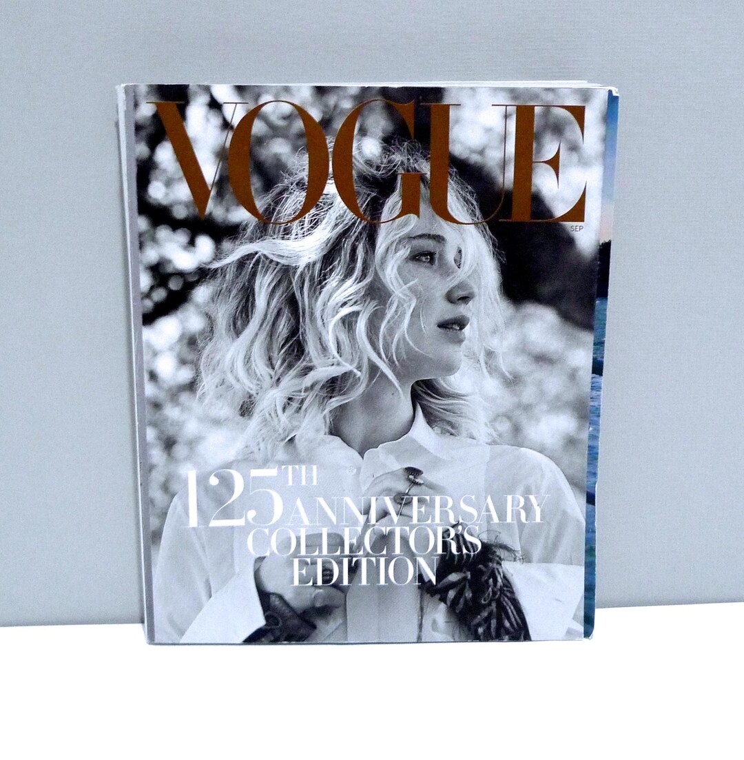 Vogue Magazine September Issue Jennifer Lawrence Cover 125th