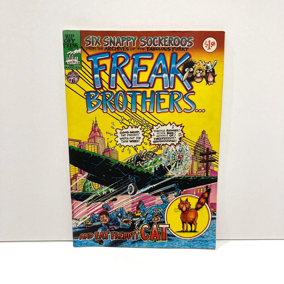 1980年のFREAK‐BROTHERSのコミック＆ポストカード。 il_1080xN.6215031111_4m0d.jpg