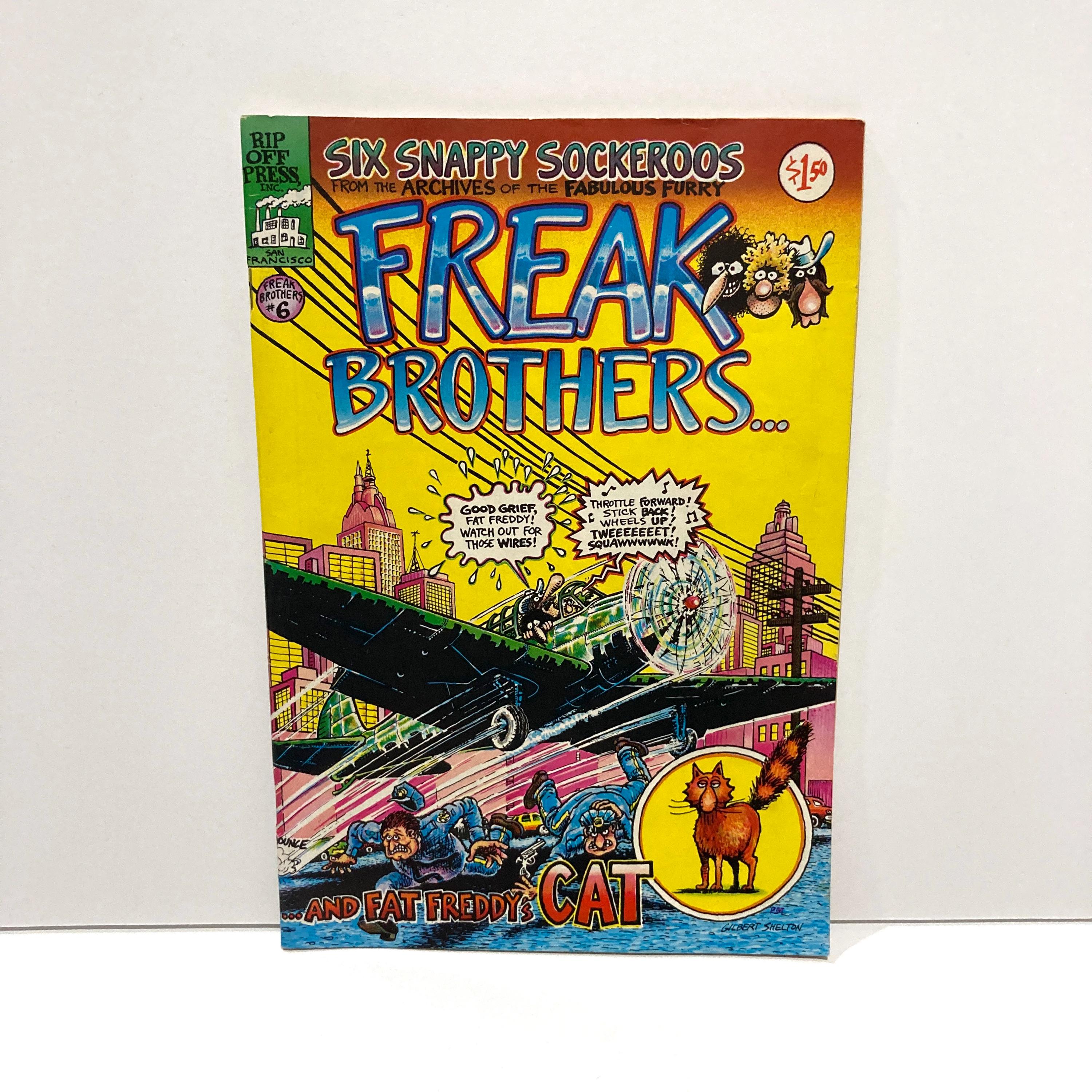 1980年のFREAK‐BROTHERSのコミック＆ポストカード。 Fabulous Furry Freak Brothers | eBay