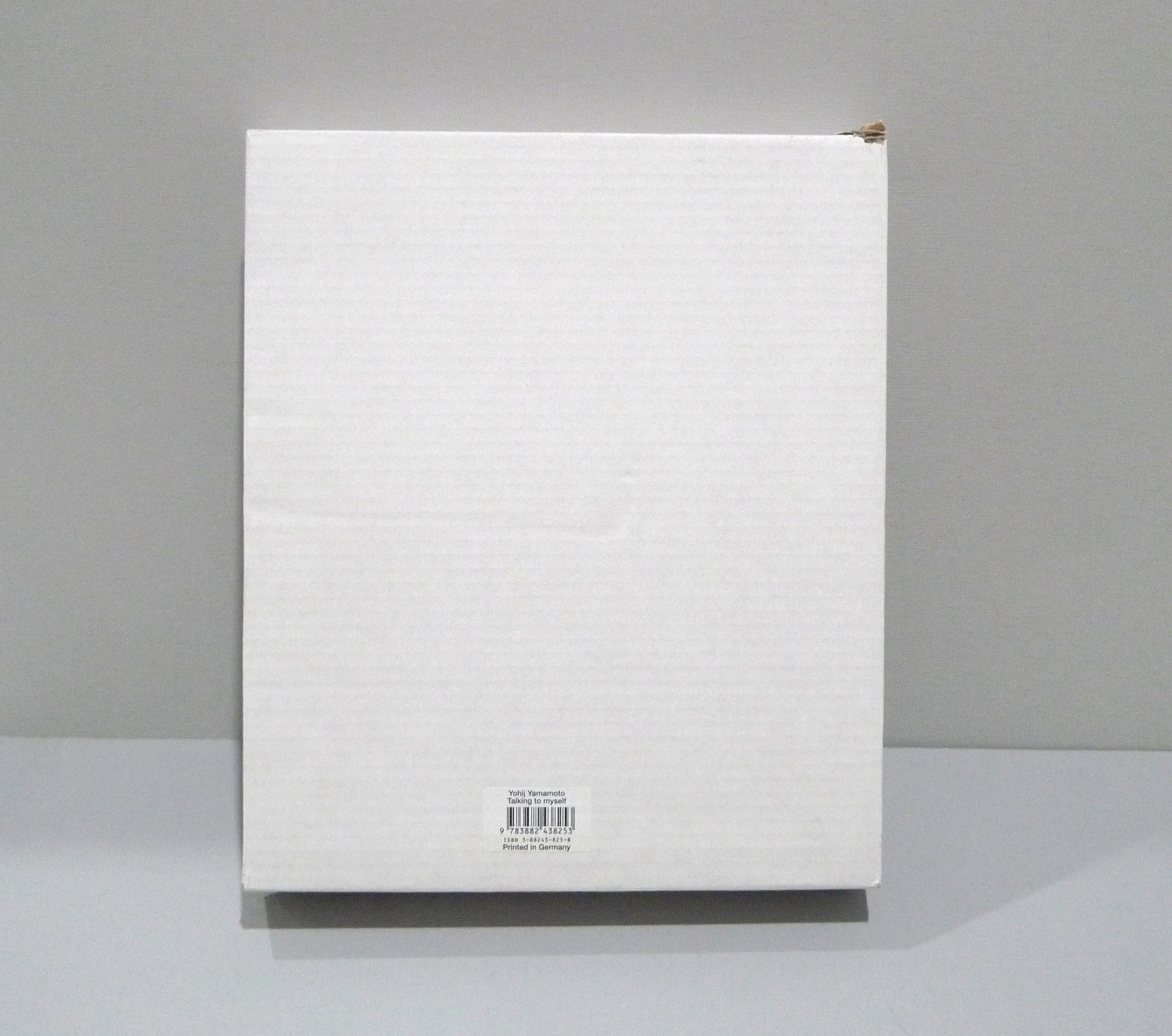 Yohji Yamamoto Book - Talking to Myself 2002 - Slipcase, Two