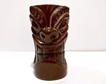 アンティーク雑貨 Lava Rock Hawaii Lava Rock Tiki by HIP / Hawaiian Island Products 1973 Vintage
