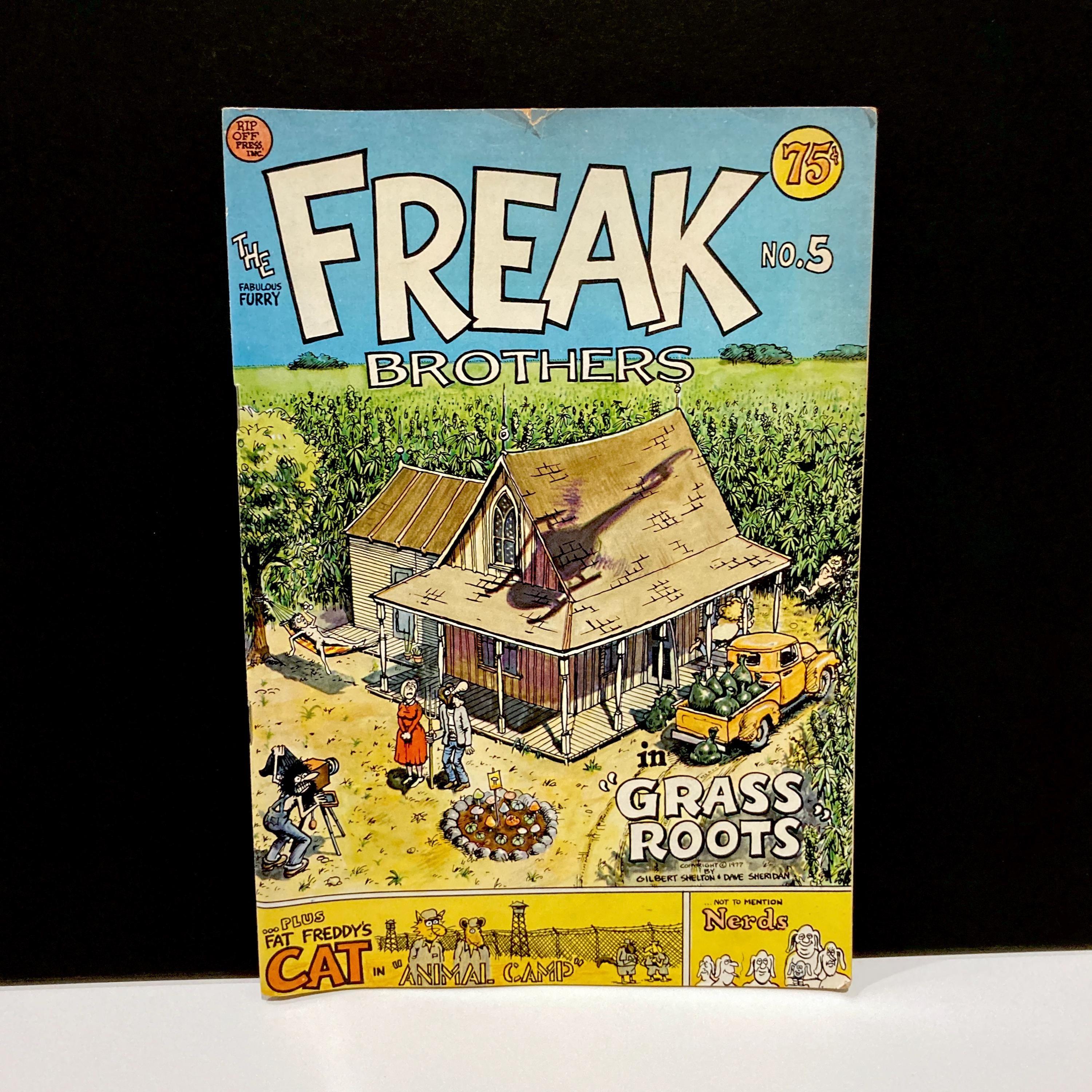 The Fabulous Furry Freak Brothers No. 5, 1st Printing Comic Book 