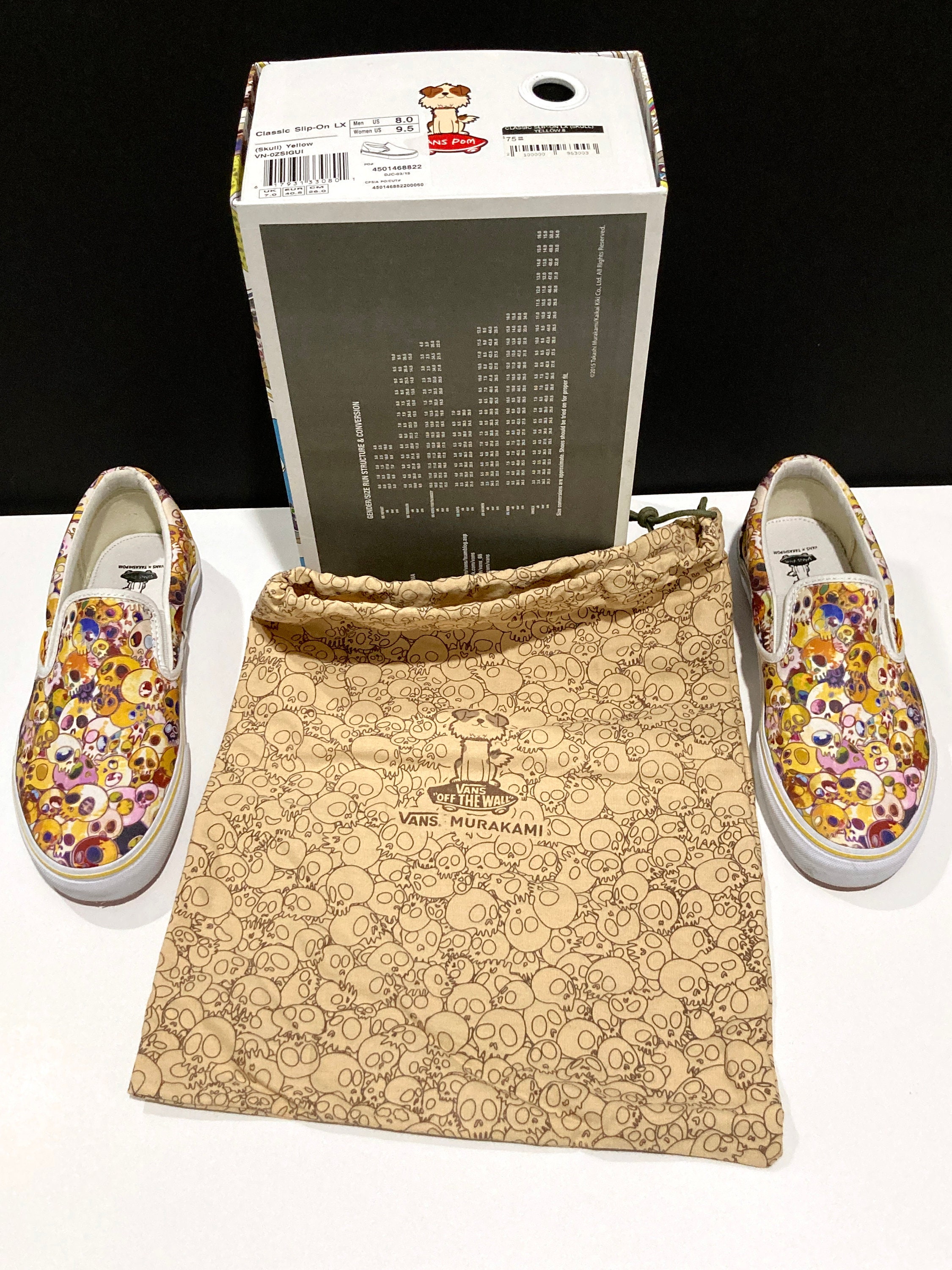 Vintage Takashi Murakami Vans Sneakers - Men's 8, Women's