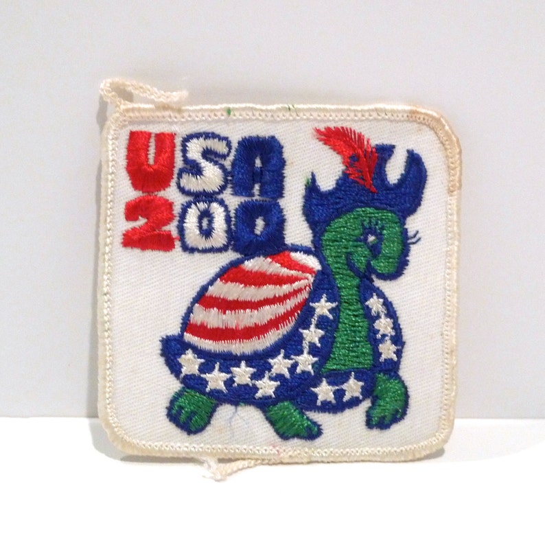 Bowling Shirt Patches 1970s Your choice Vintage Cute Turtle Etsy