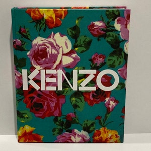 Kenzo Hardback Book - 40 Years Fashion (floral Fabric Cover