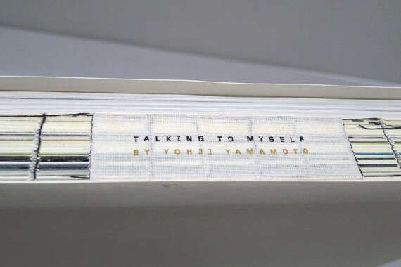 Yohji Yamamoto Book - Talking to Myself 2002 - Slipcase, Two