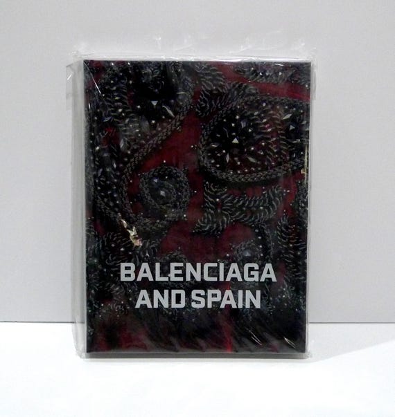 Vintage Balenciaga and Spain Hardback Book (sealed) - Hamish