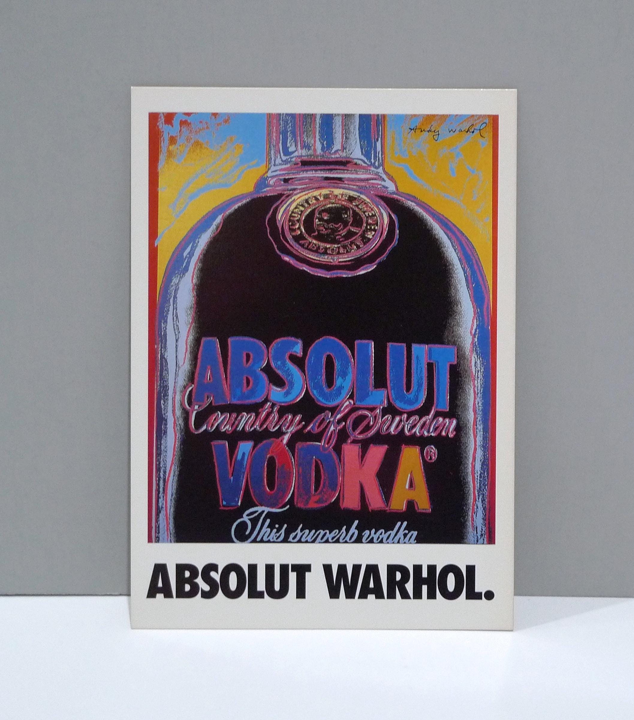 ABSOLUT VODKA ウォッカ アンディウォホール Absolut Warhol Vodka