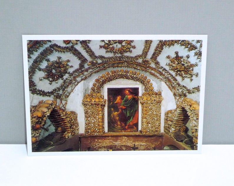 Ossuary Rome Cemetery of the Capuchins - the Crypt of Resurrection Postcard - 1st ...