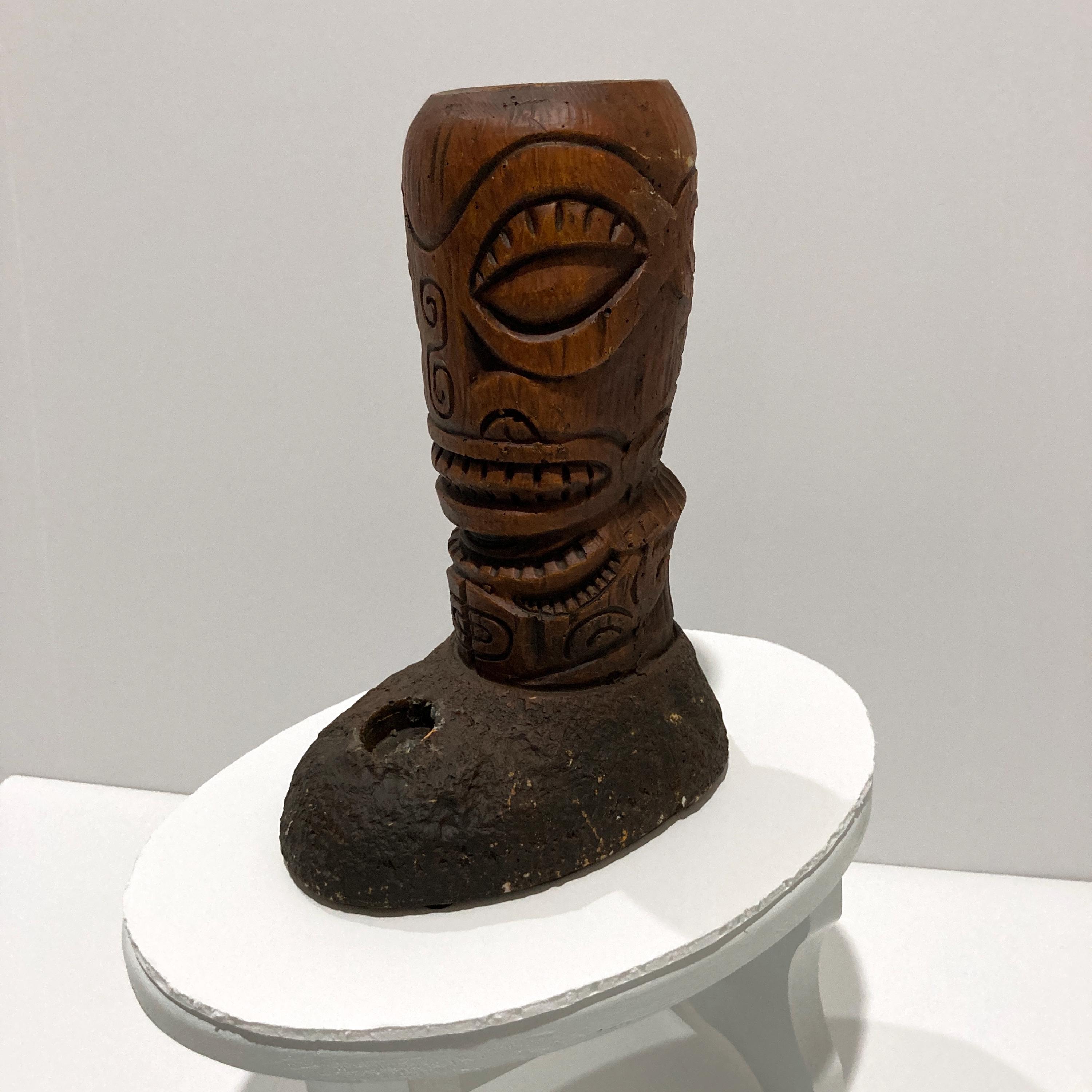 Tiki Diablo Planter by Artist Danny Gallardo - Hawaiian Patio