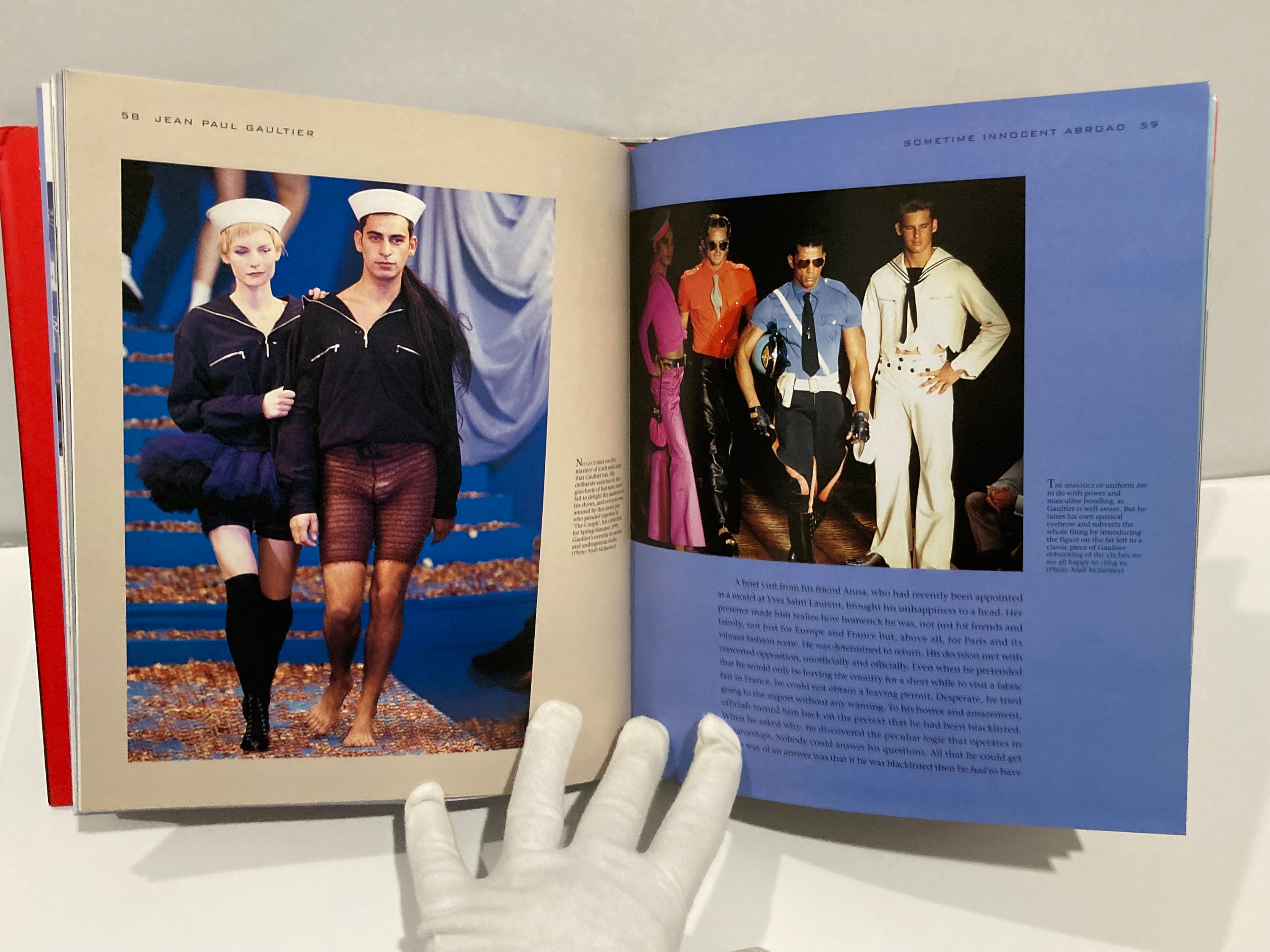 Vintage Jean-paul Gaultier - Hardback Book With Dust Jacket 2001