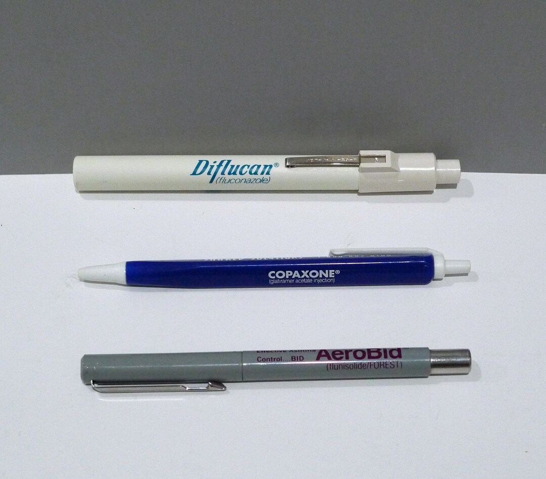 Drug Rep Pens Your Choice Aerobid / Diflucan Pen Light / Copaxone