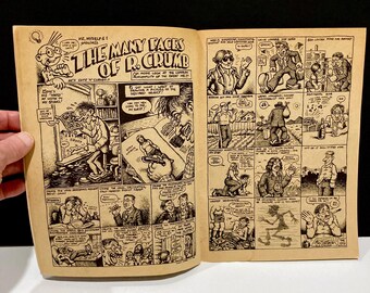 R. Crumb Comic Book XYZ Comics the Last Word in Comics 1st