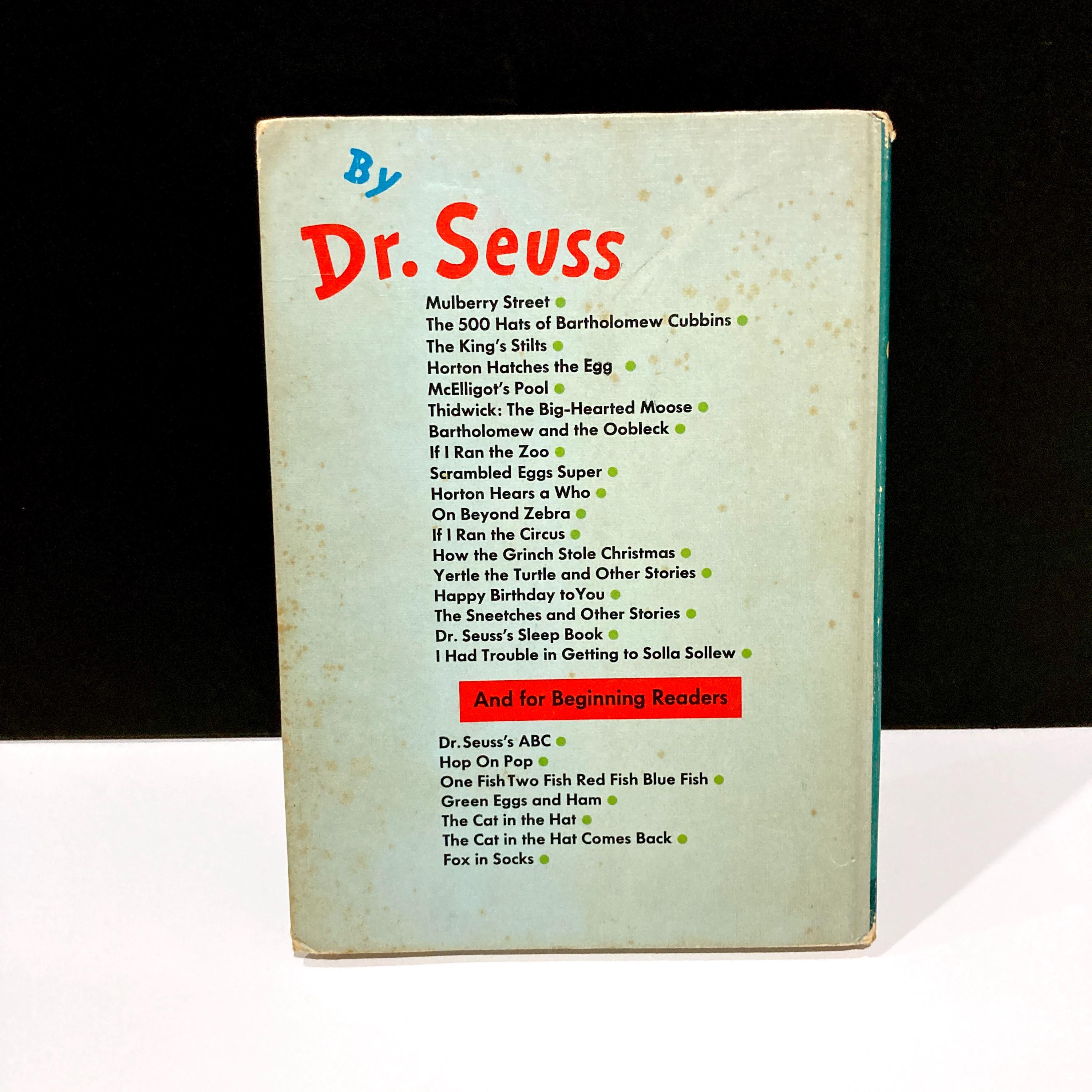 Geisel's Music Cat in the Hat Songbook - Piano Score & Guitar Chords, Dr. Seuss ...