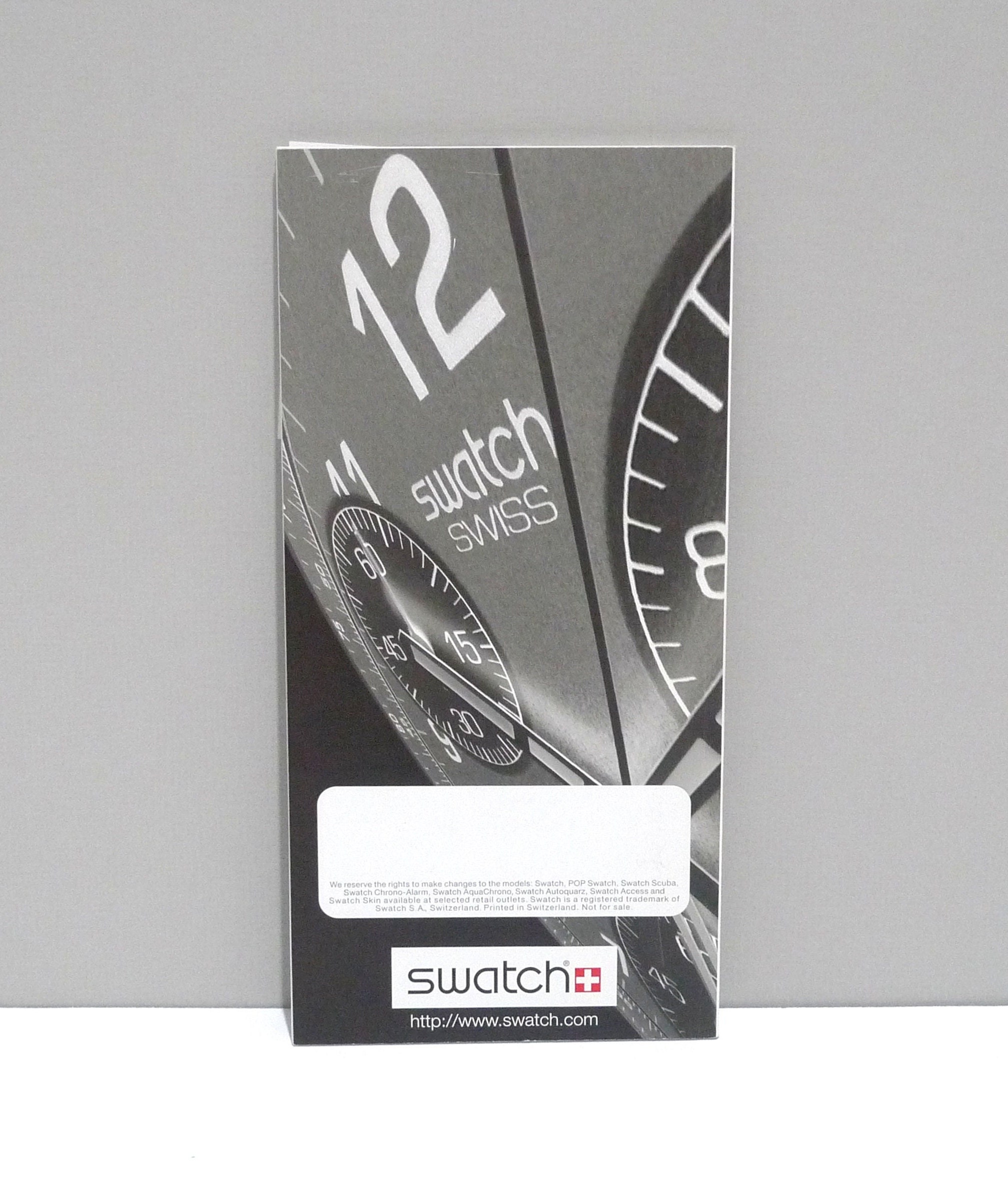 Swatch Watch Fall Winter Collection 1998 Booklet / Vintage ...