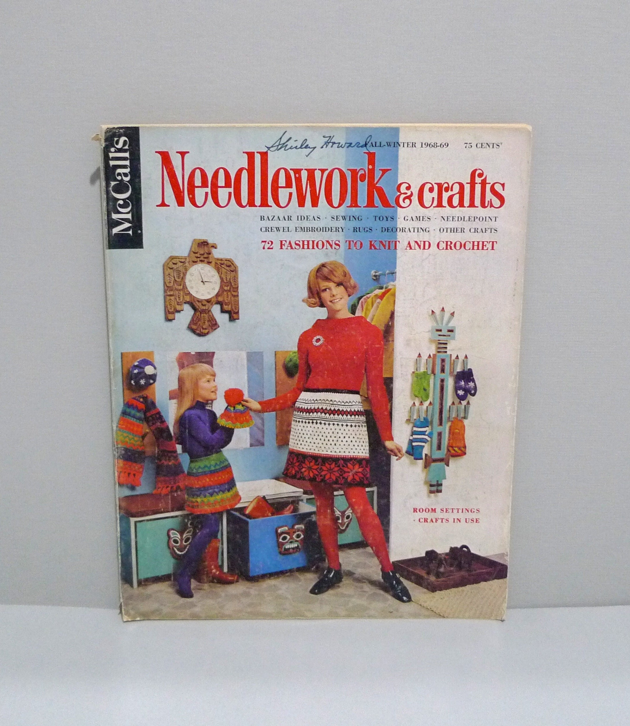 Mccalls Needlework and Crafts Magazine Fall Winter 1968 - 69
