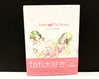 Love and Fafiness Book - Girlie Art by Fafi / Graffiti Urban Artist / French Streetart / Paintings, Drawings