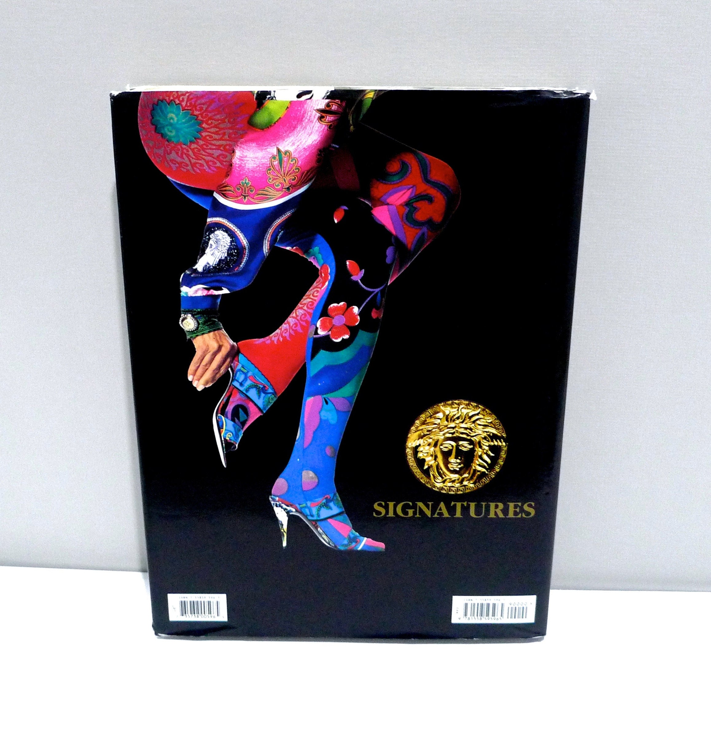 Versace Signatures Hardback Book With Dust Cover 1992