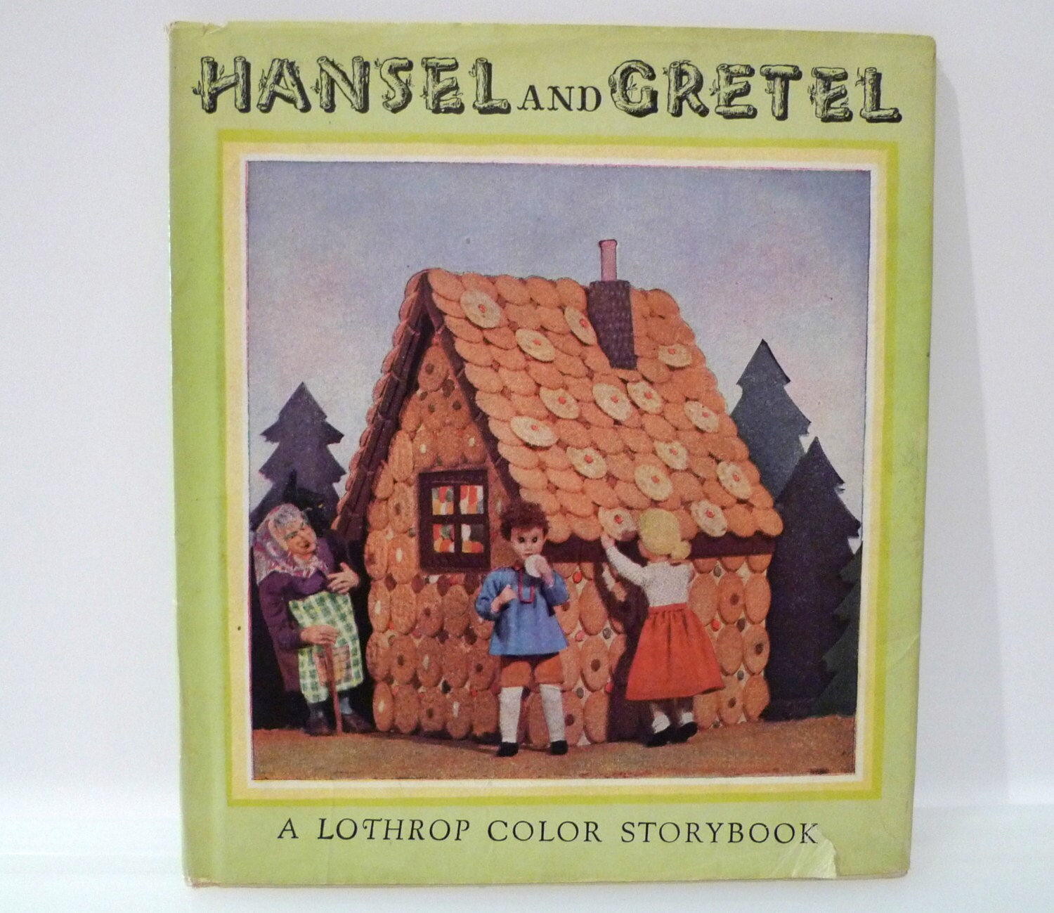 Hansel and Gretel A Lothrop Color Storybook 1945 Antique Etsy