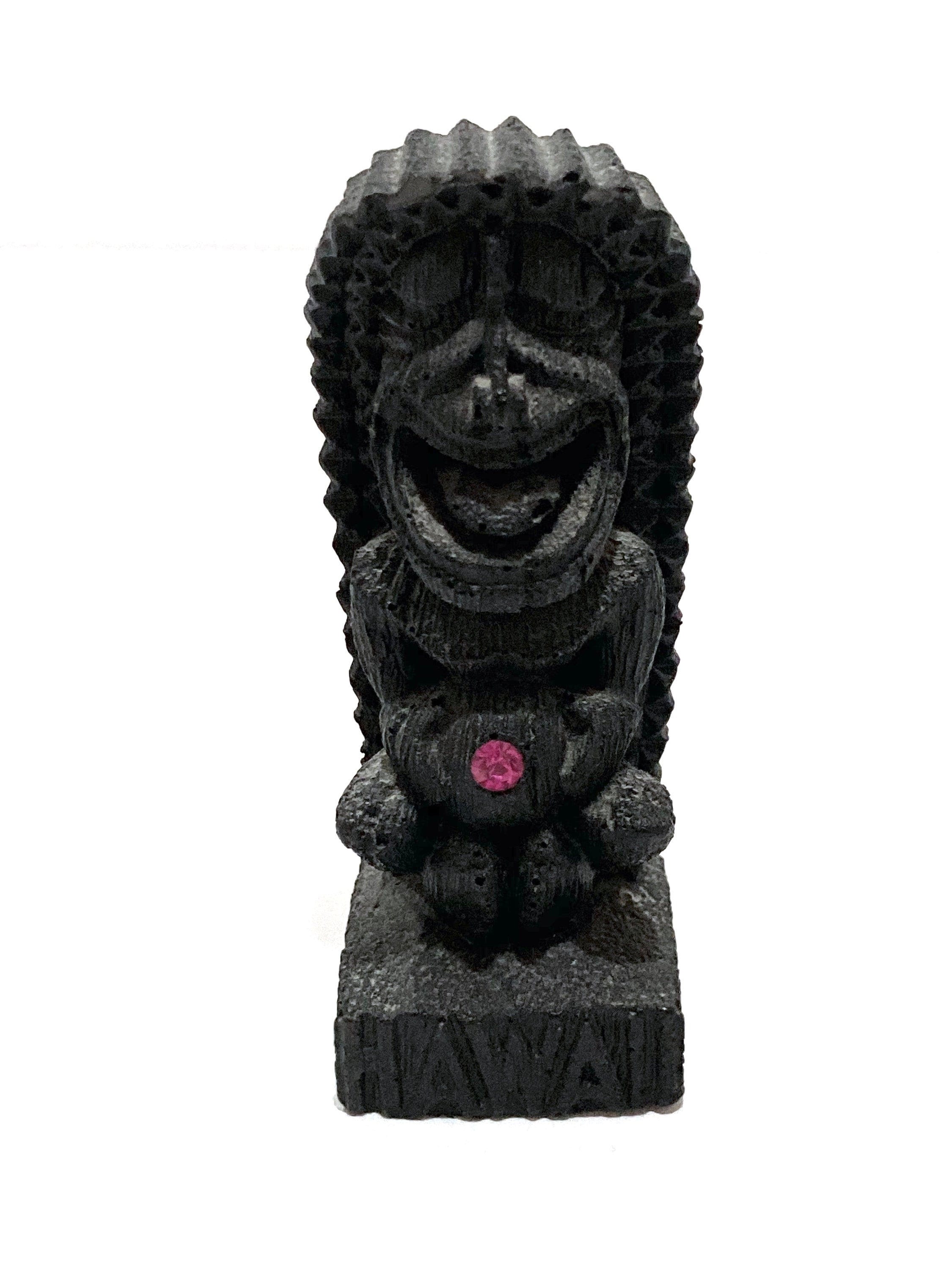 アンティーク雑貨 Lava Rock Hawaii Lava Rock Tiki by HIP / Hawaiian Island Products 1973 Vintage