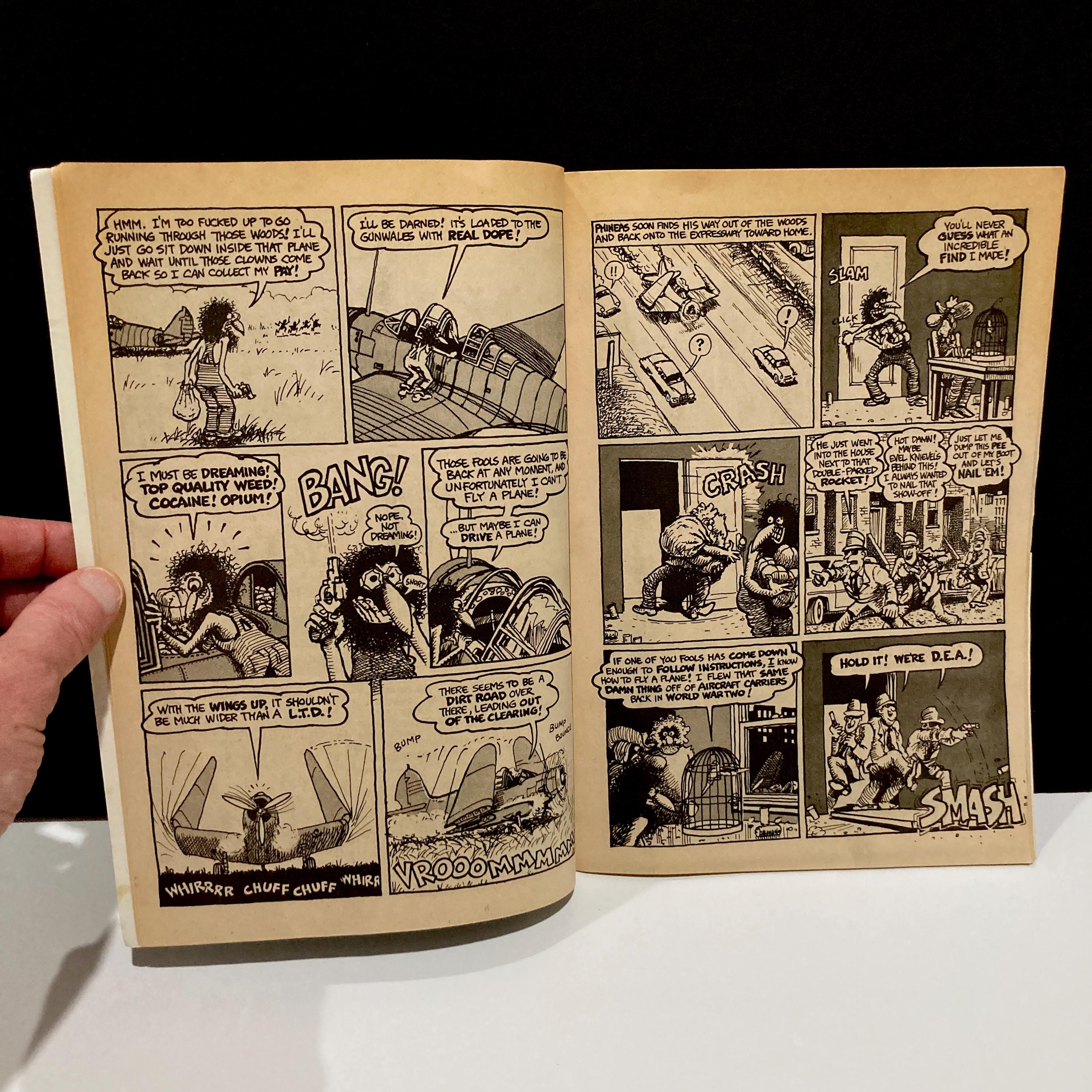 Fabulous Furry Freak Brothers Comic Book Gilbert Shelton Rip