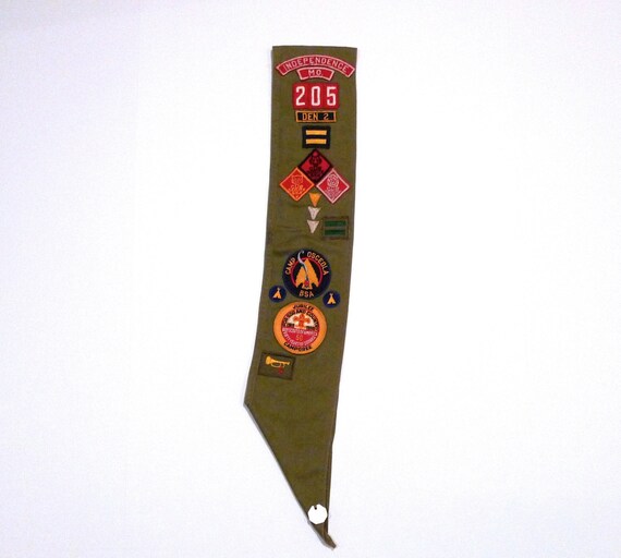 Boy Scouts of America Sash 1950s 1960s Vintage In… - image 3