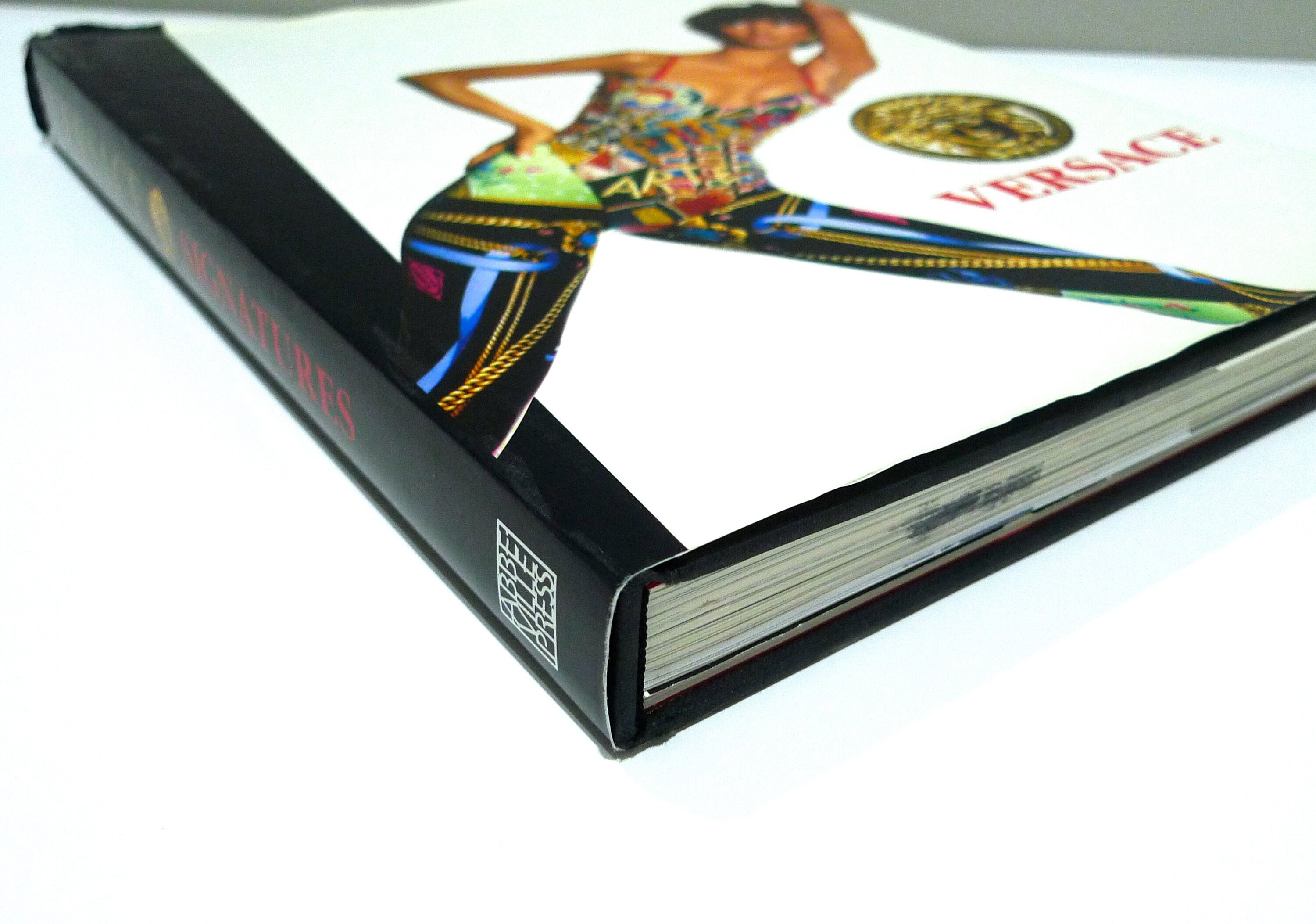Versace Signatures Hardback Book With Dust Cover 1992