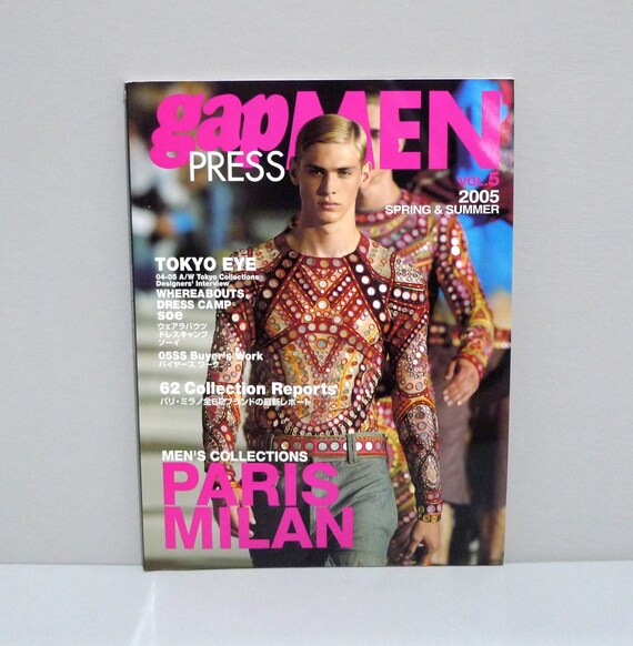 Gap Press Mens Fashion Magazine Vol 5 Spring Summer - From