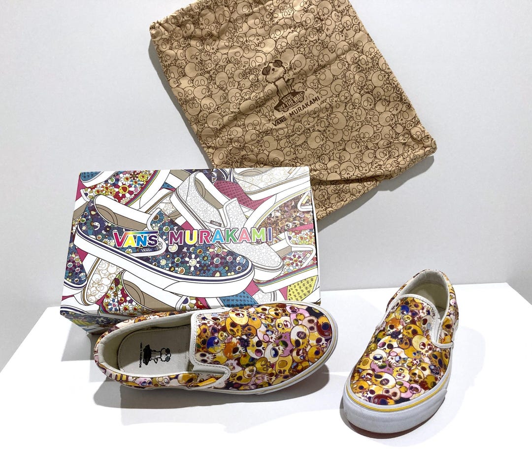 Vintage Takashi Murakami Vans Sneakers - Men's 8, Women's 9.5