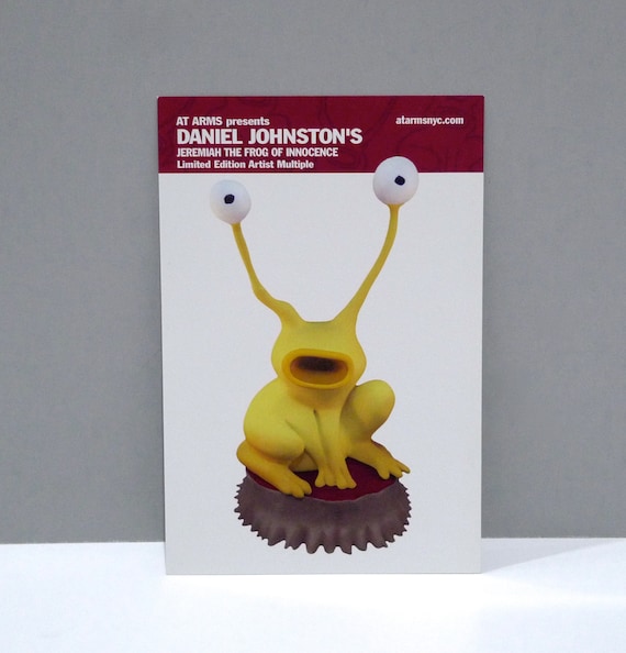 Daniel Johnston Postcard -- Jeremiah the Frog of Innocence
