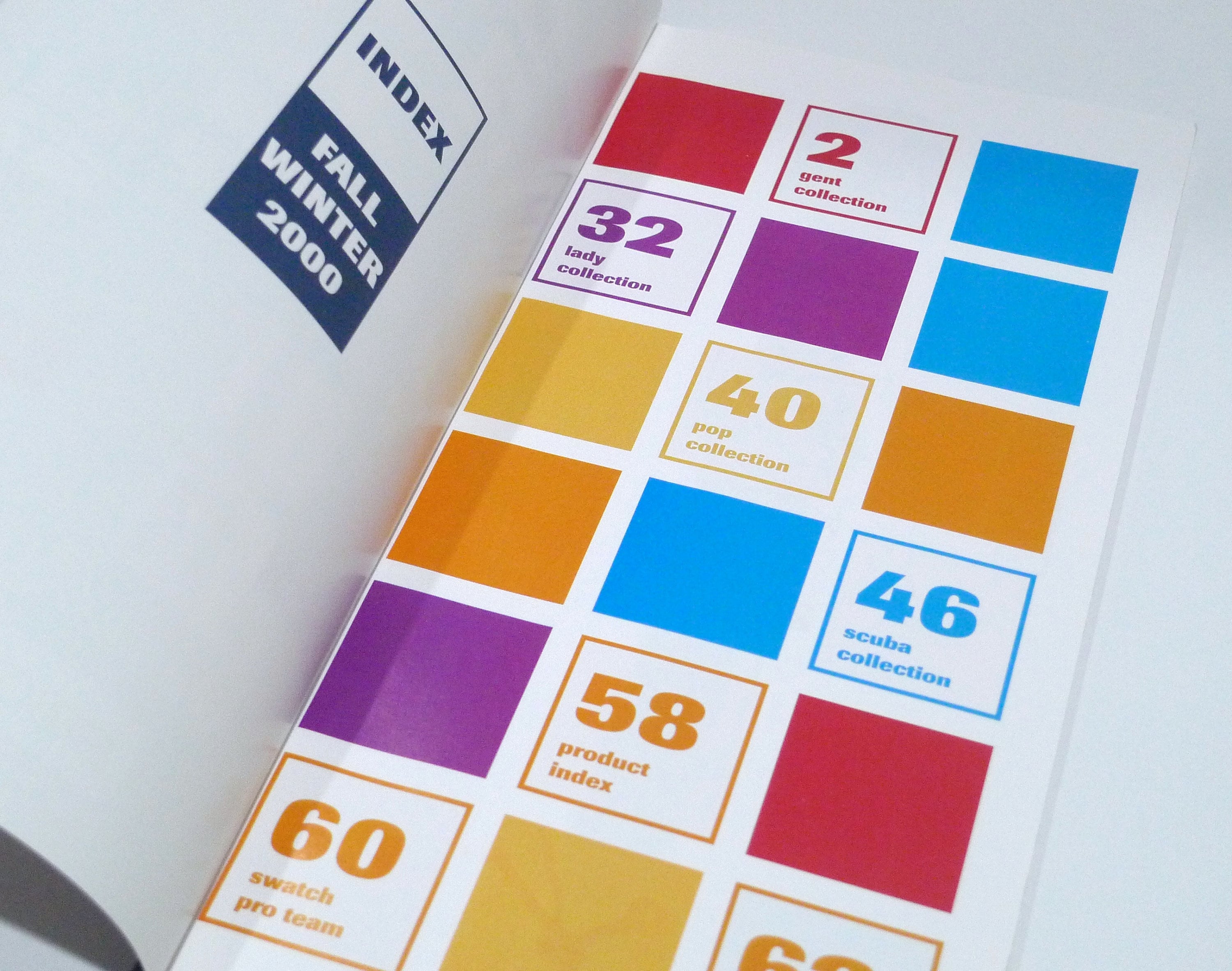 Swatch Watch Fall Winter Collection 2000 Booklet / Vintage ...