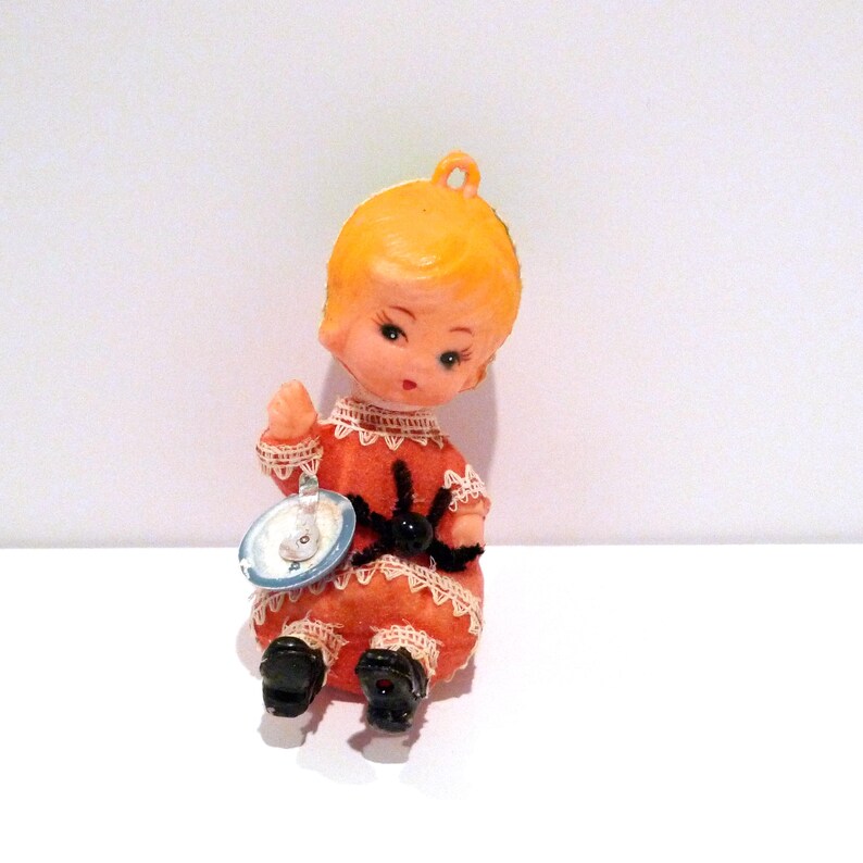 Little Miss Muffet Ornament 1960s Vintage Bradford Novelty Etsy