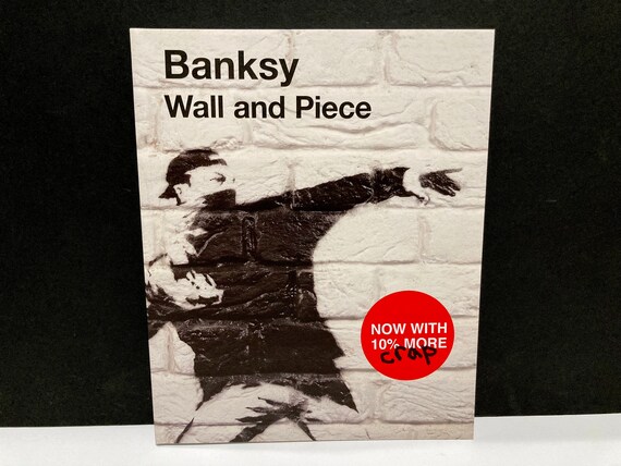 Banksy Wall and Piece Book Contemporary Art Catalog Painting