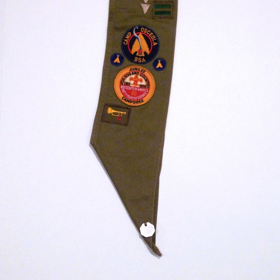 Boy Scouts of America Sash 1950s 1960s Vintage In… - image 9