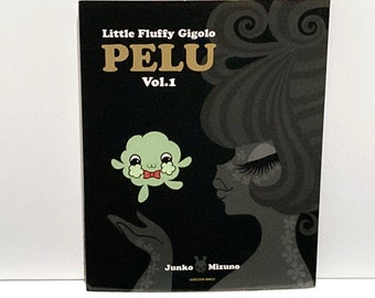 Junko Mizuno Paperback Book - Little Fluffy Gigolo Pelu Vol. 1 - Japanese Artist / Manga Kawaii Gothic Lolita Style / Stories Artwork