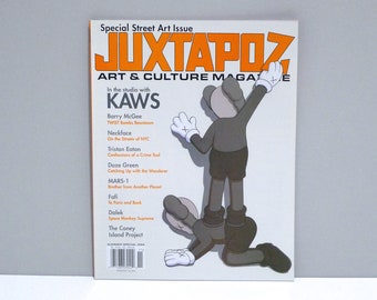 JUXTAPOZ / 2004 Special Street / KAWS レア