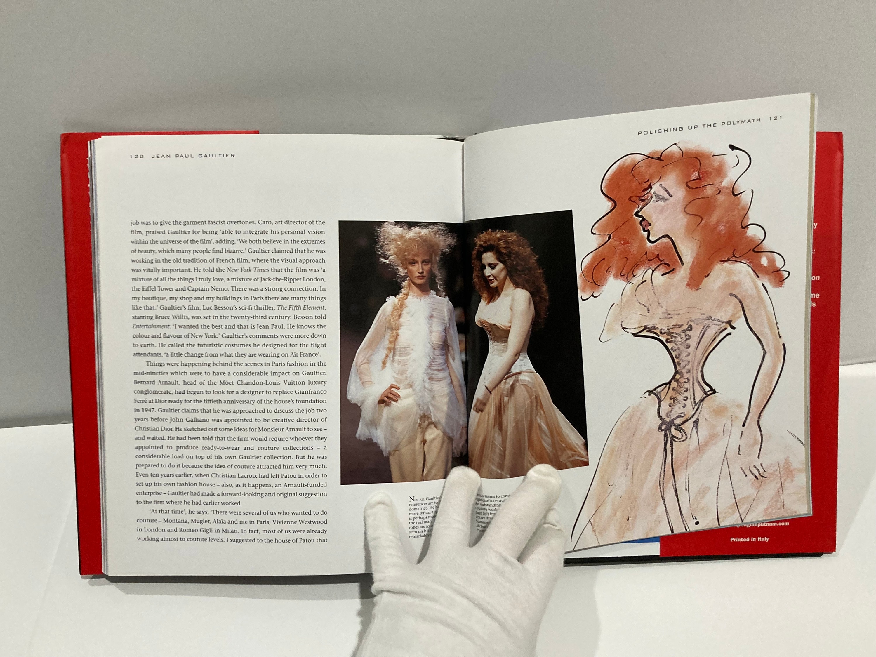 Vintage Jean-paul Gaultier - Hardback Book With Dust Jacket 2001