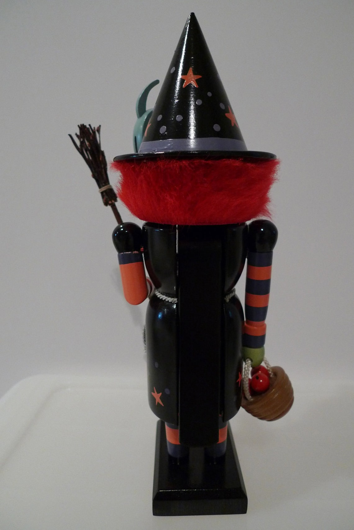 Witch Nutcracker Vintage Halloween Nutcracker German Etsy
