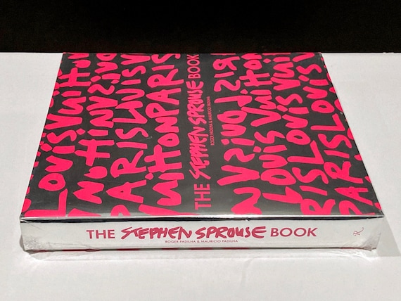 Vintage the Stephen Sprouse Book Hardback Book With Dust 