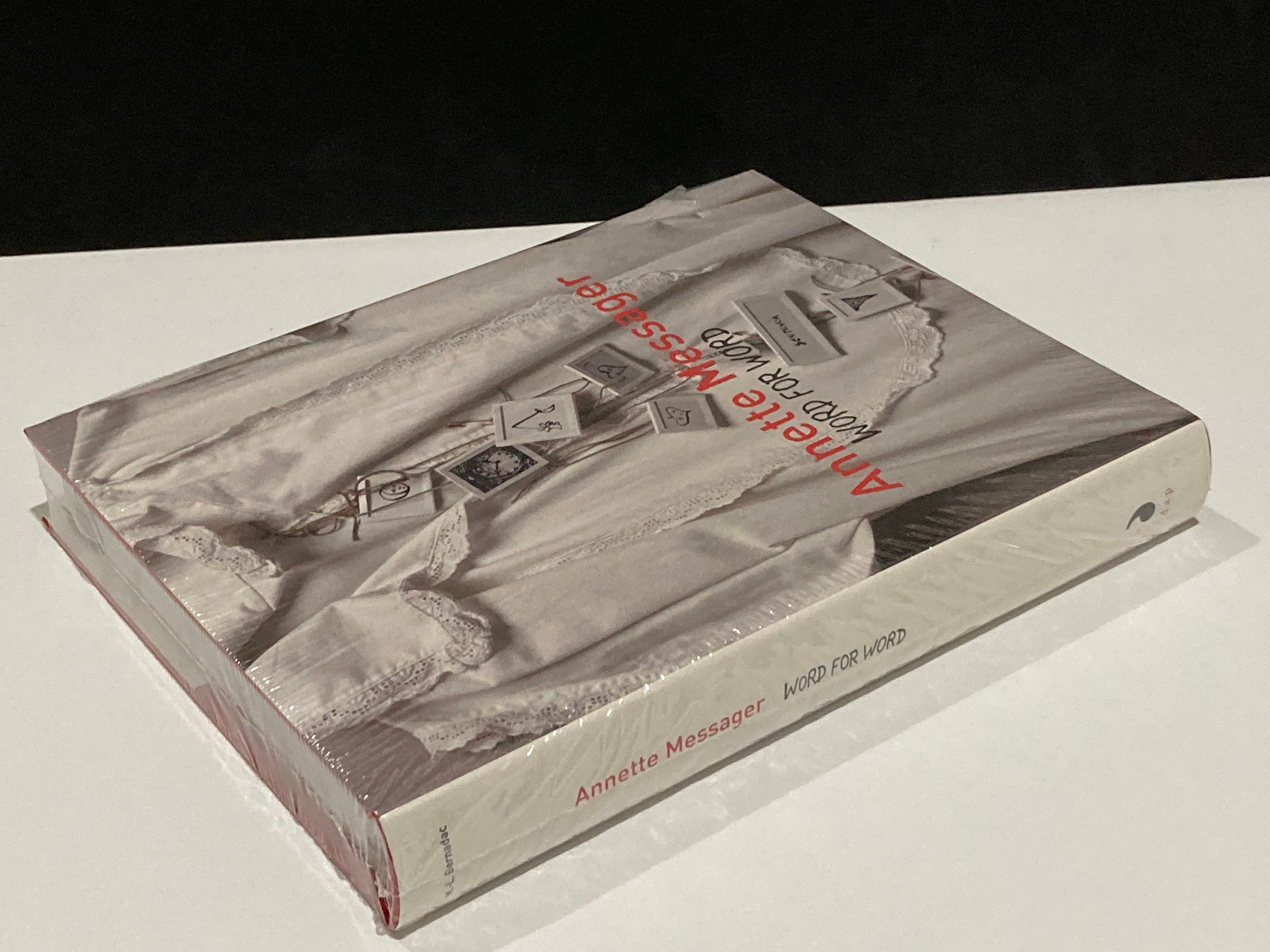 Annette Messager - Word for Word Hardback Book (sealed