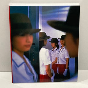 Miwa Yanagi White Casket Photography Art Book Hardback Book Slipcase Japanese Artist Contemporary Artwork Department Store Elevator Girls image 1