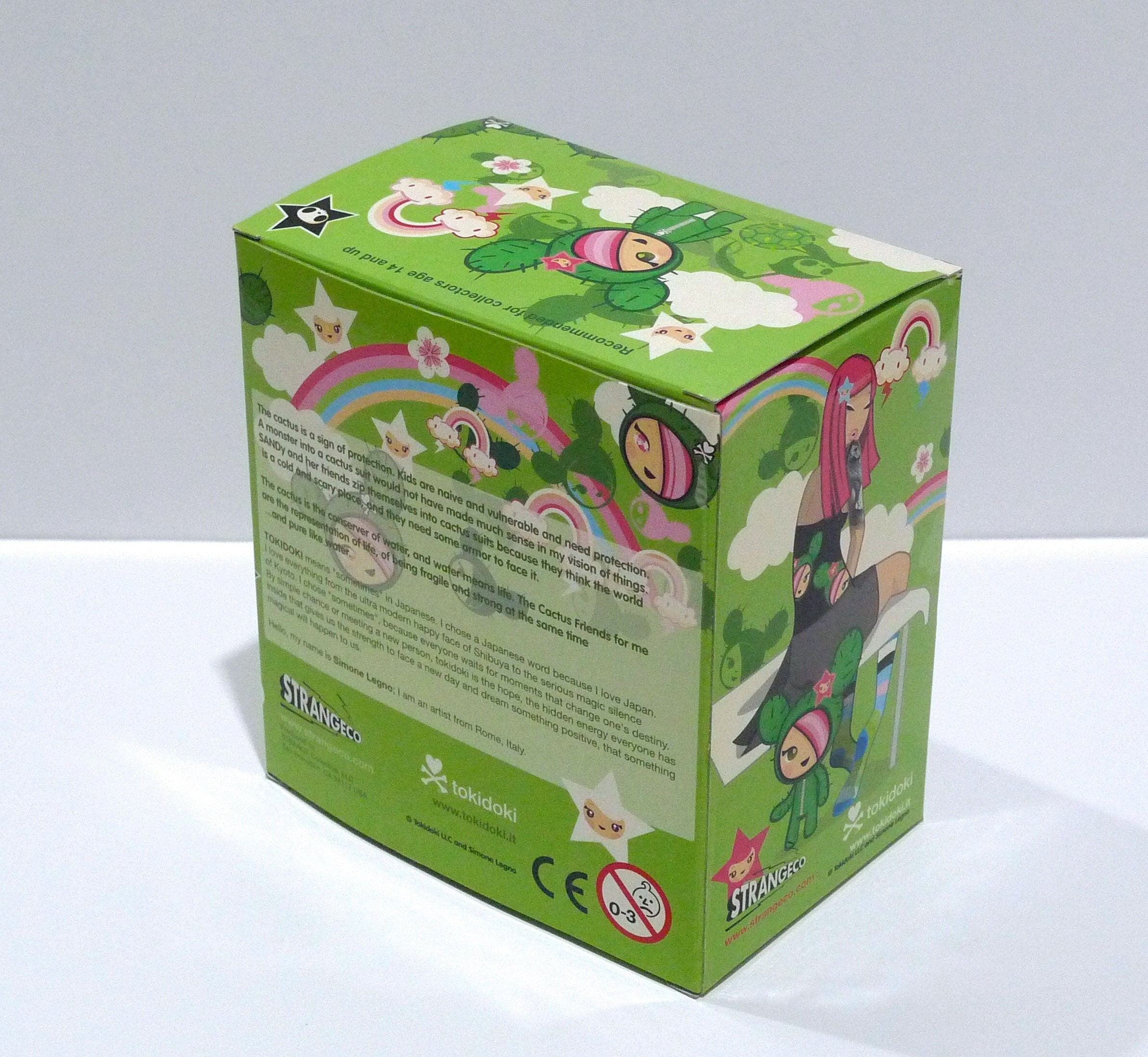 Daiso Tokidoki CACTUS/SANDY PENCIL POUCH & PEN Set of 2 (Green)- New *US  Seller*